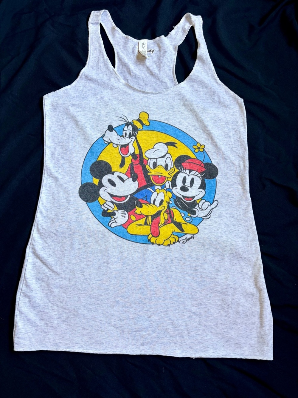 Disney Retro Buddies Women’s Size Small Racerback Tank Top